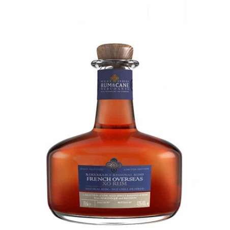 RUM, FRENCH OVERSEAS XO SINGLE BARREL, RUM AND CANE 0.75 L