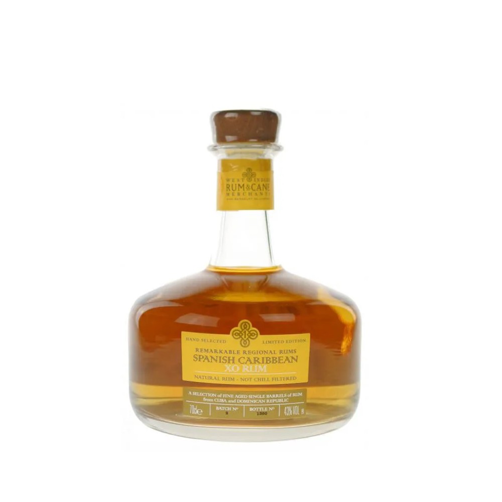 RUM, SPANISH CARIBBEAN SINGLE BARREL, RUM AND CANE 0.75 L