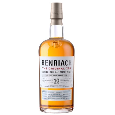 WHISKY, 12 YEARS OLD SHERRY WOOD MATURED, THE BENRIACH ELGIN 0.75 L